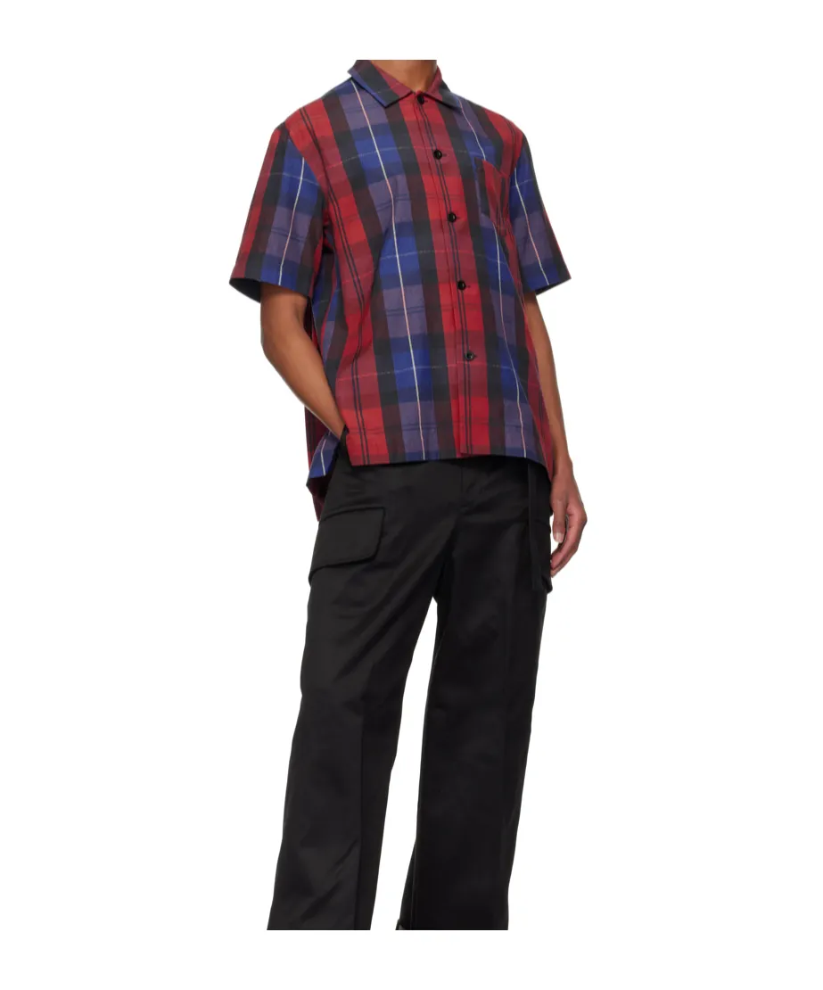 Plaid Short Sleeve Shirt