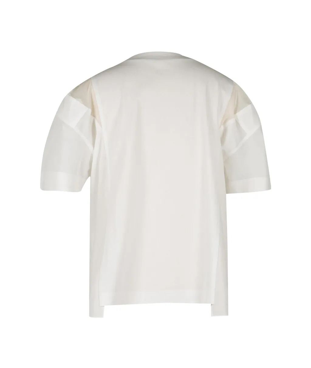 Poplin Jersey T-Shirt