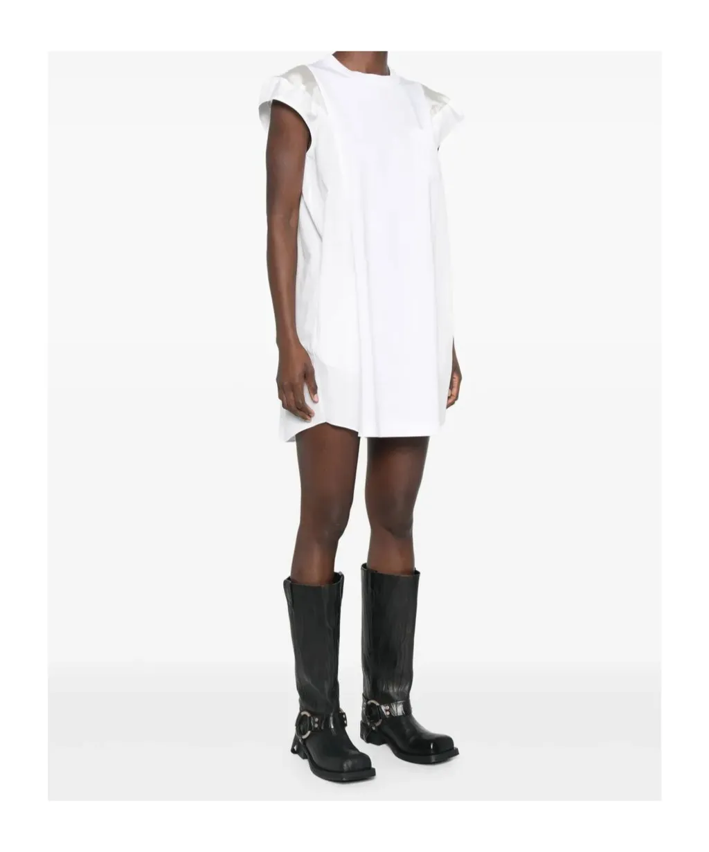 Layer-Detail Mini Dress