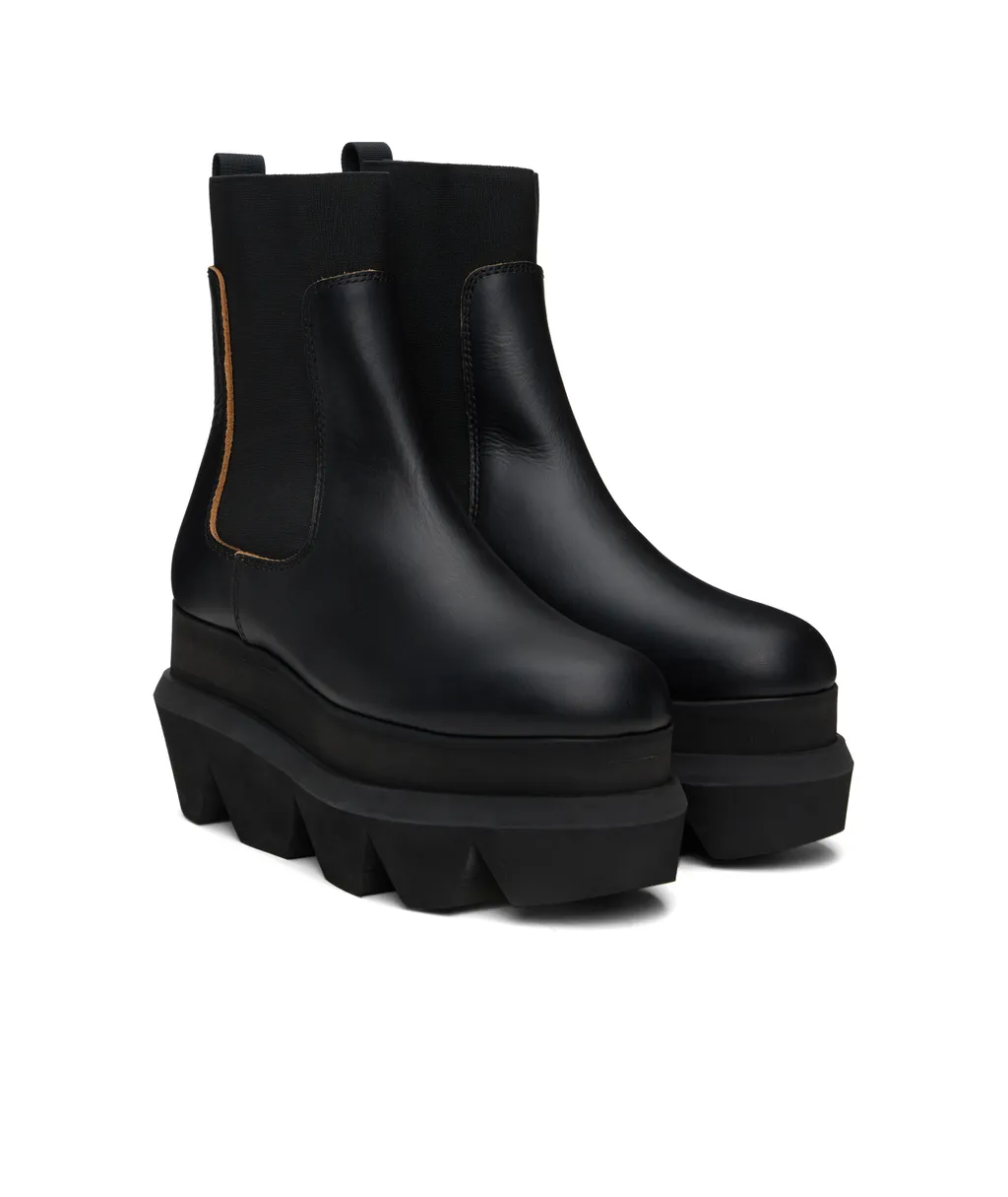 80Mm Chelsea Leather Boots