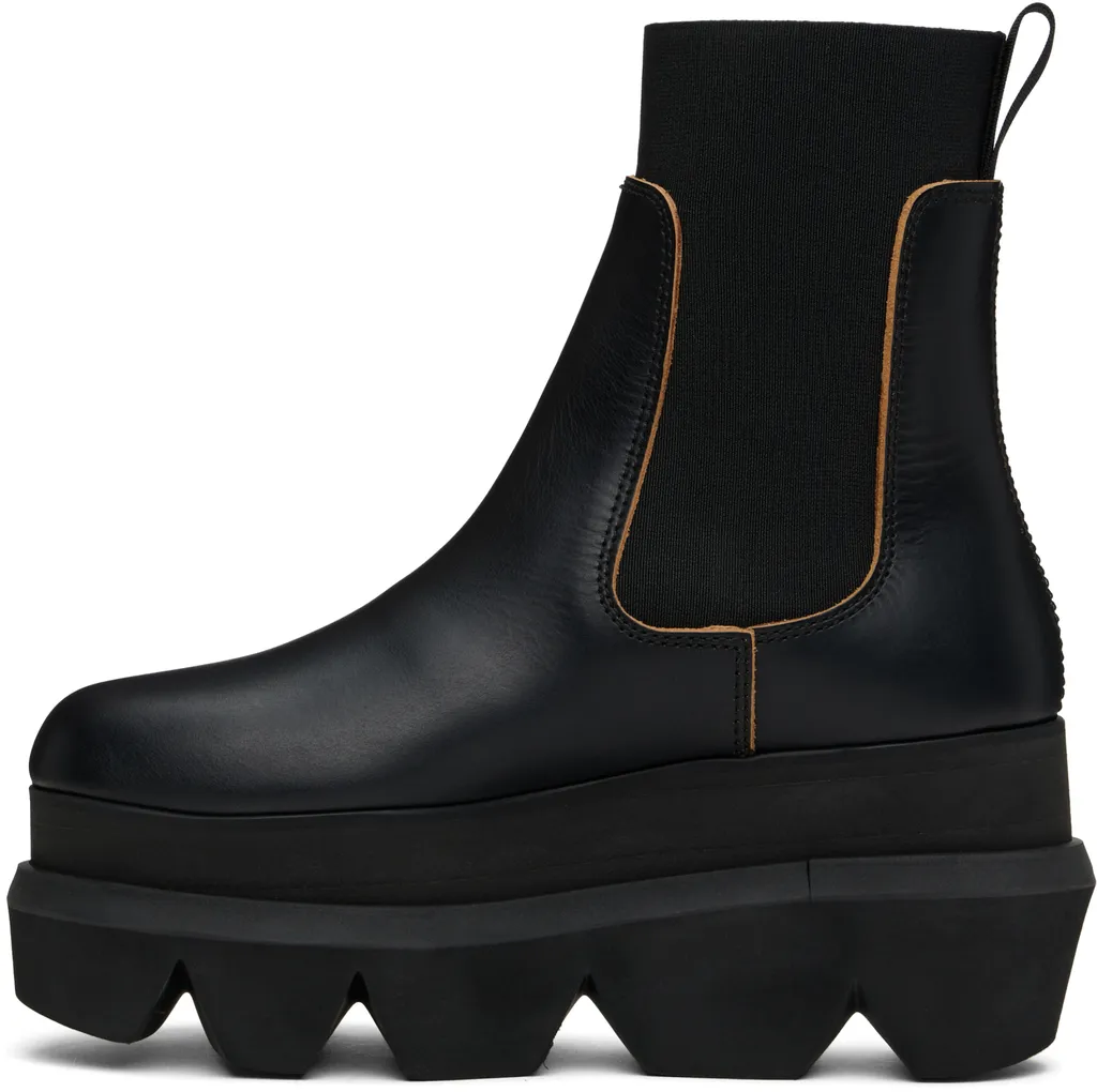 80Mm Chelsea Leather Boots