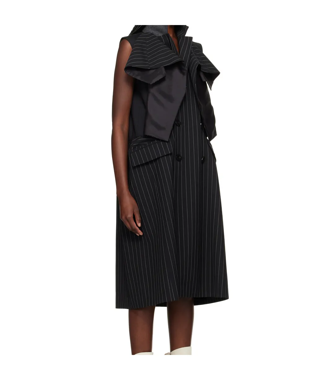 Wool Silk Suiting Dress