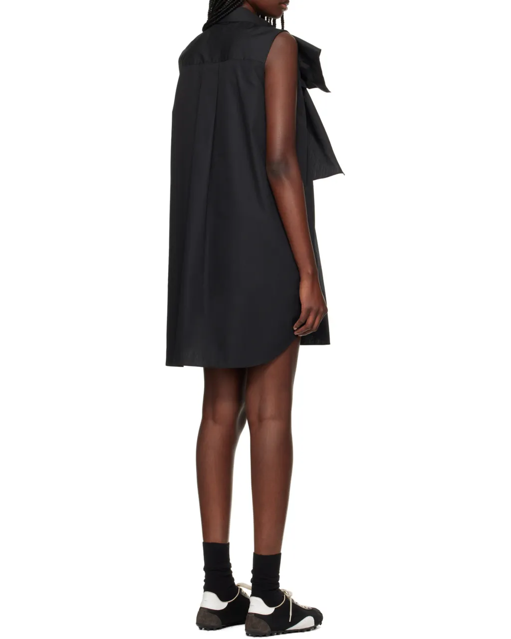 Ruffle-Detail Shirt Dress