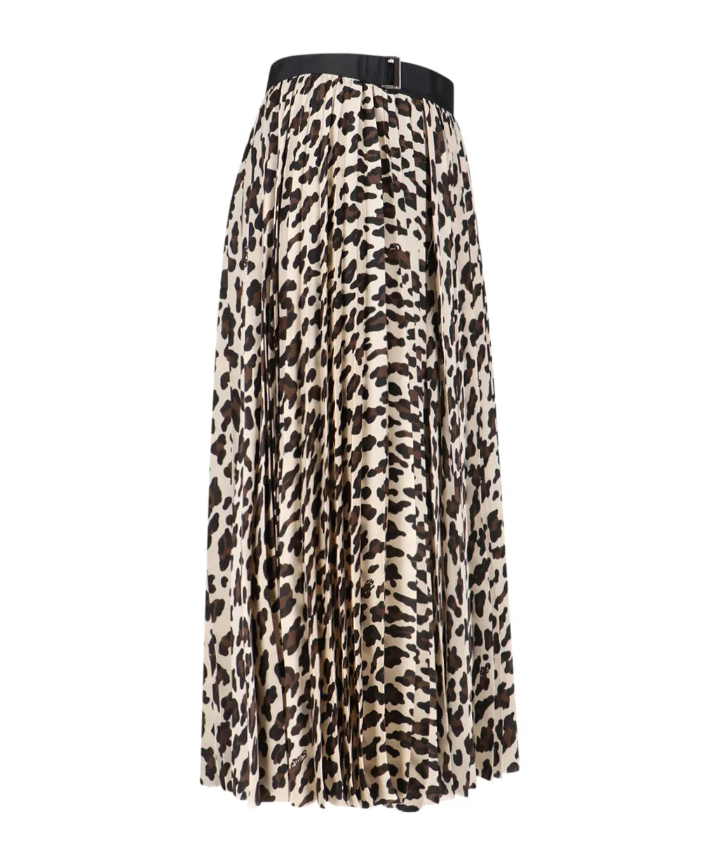 Leopard Print Skirt