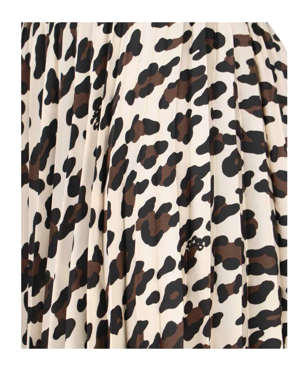 Leopard Print Skirt