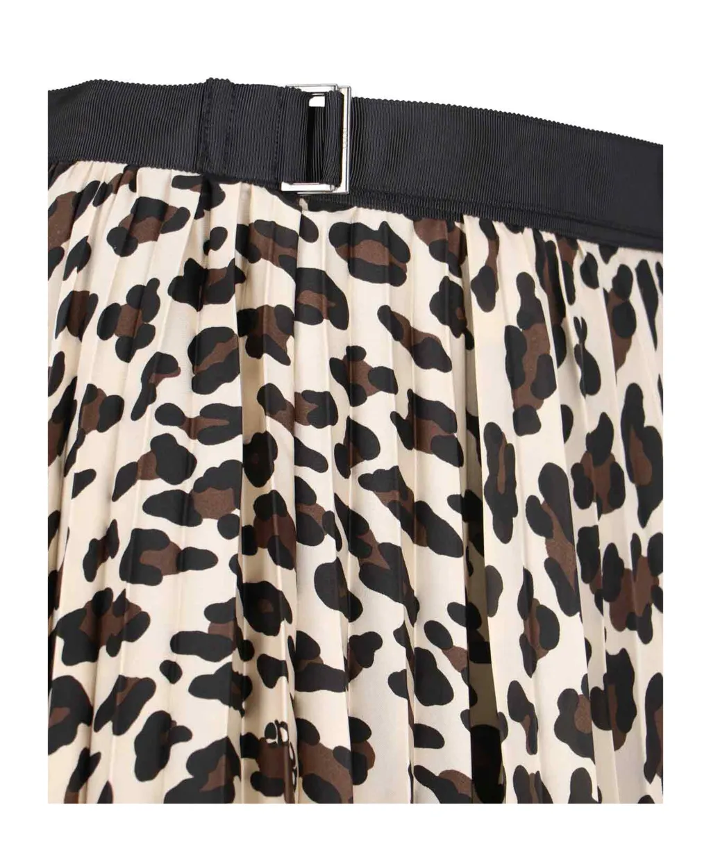 Leopard Print Skirt