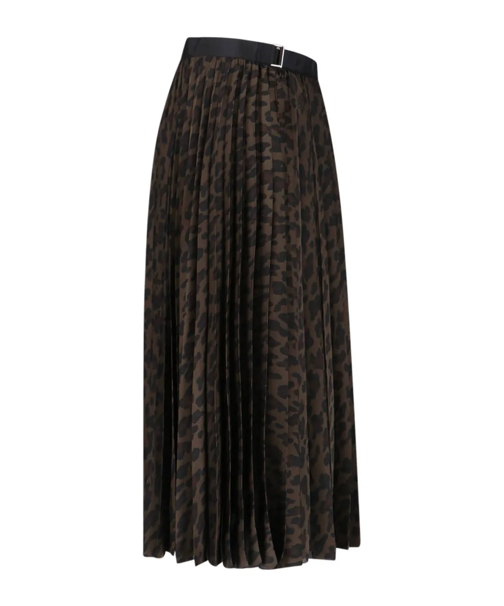 Leopard Print Skirt