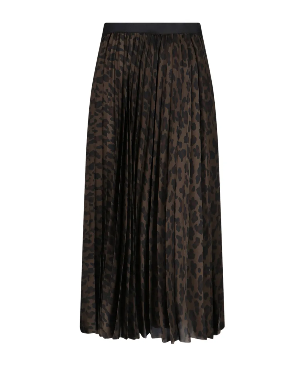 Leopard Print Skirt