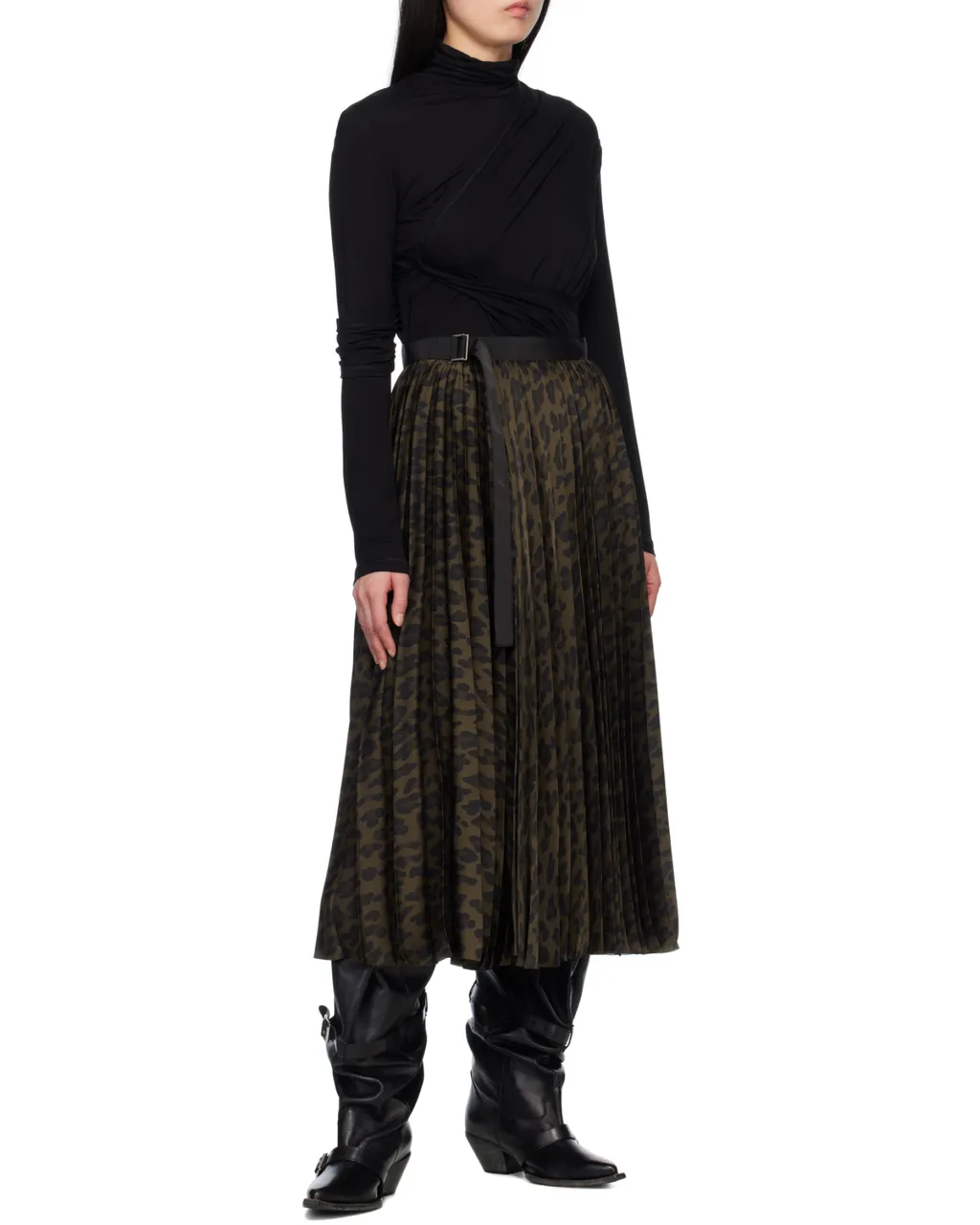 Leopard Print Skirt