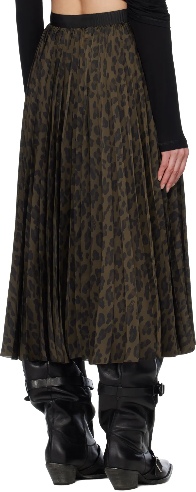 Leopard Print Skirt