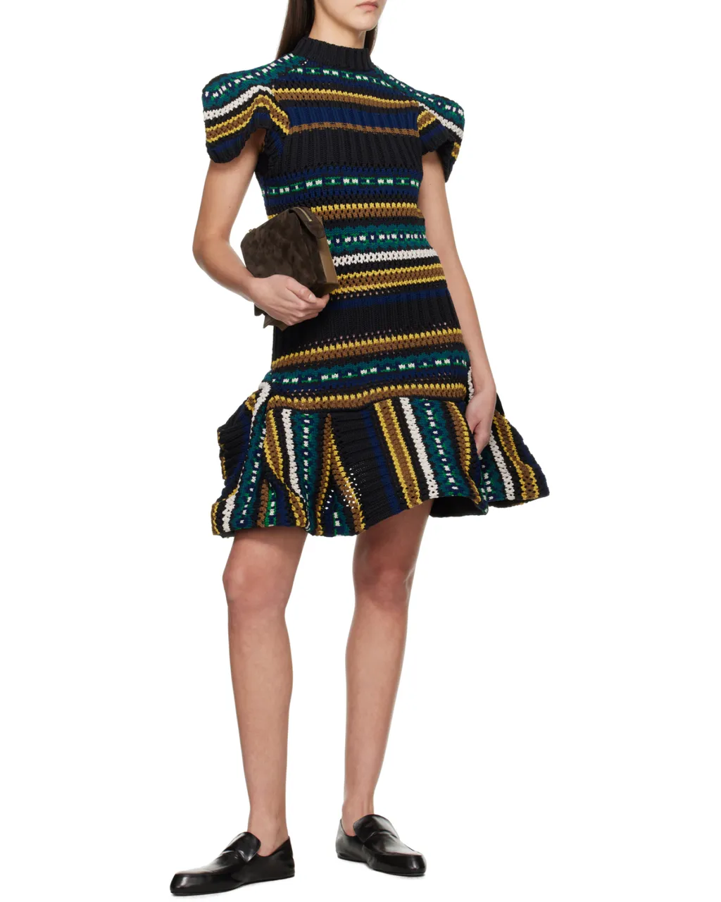 Patterned Knit Dress