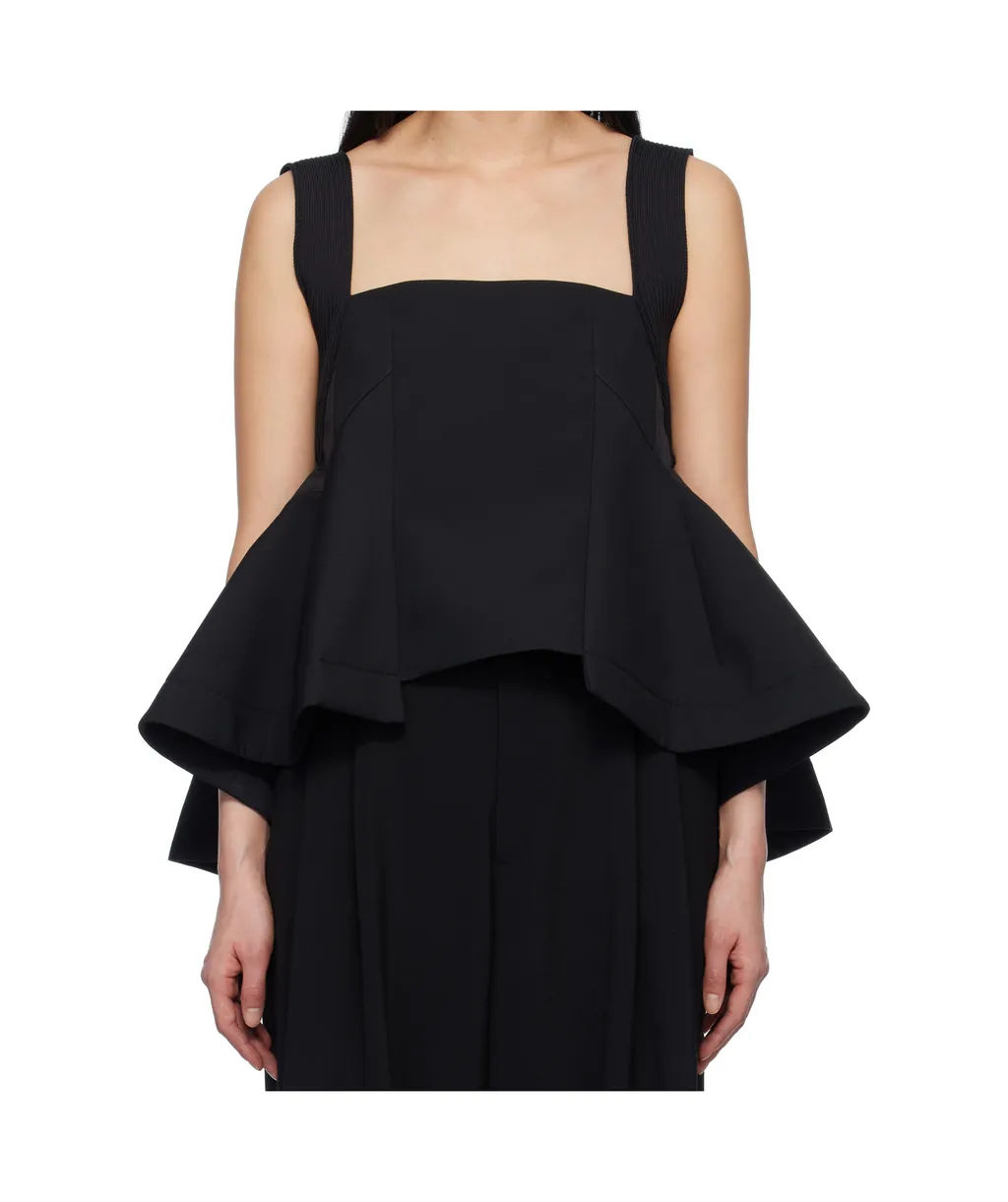Sleeveless Suspenders Top