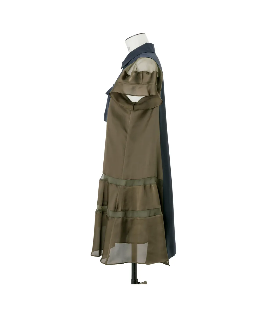 Panelled Mini Dress