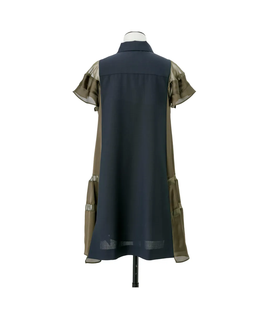 Panelled Mini Dress