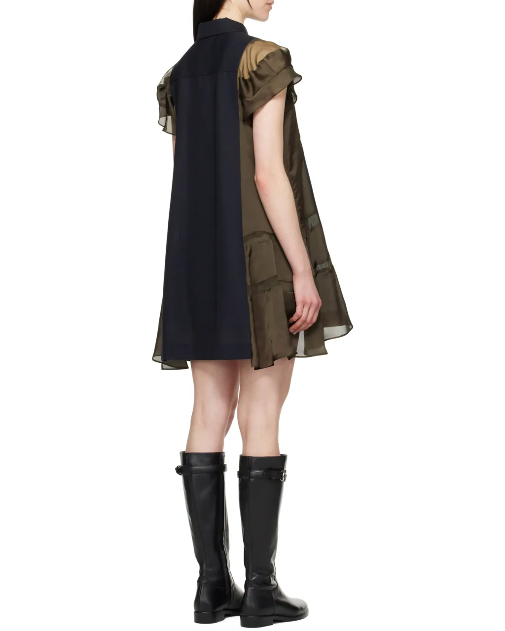 Panelled Mini Dress