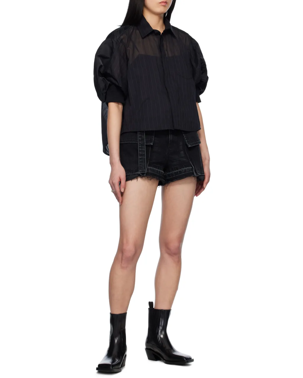 Panelled Shirt
