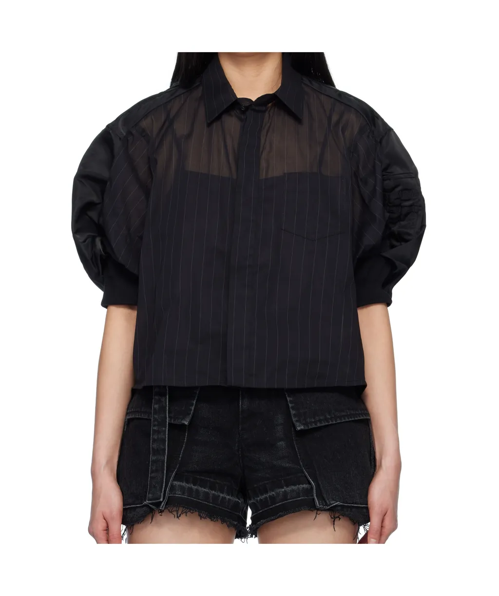 Panelled Shirt