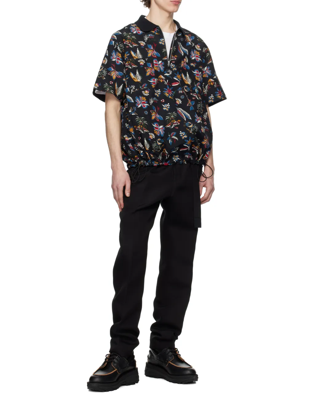 Lapel Short Sleeve Polo Shirt