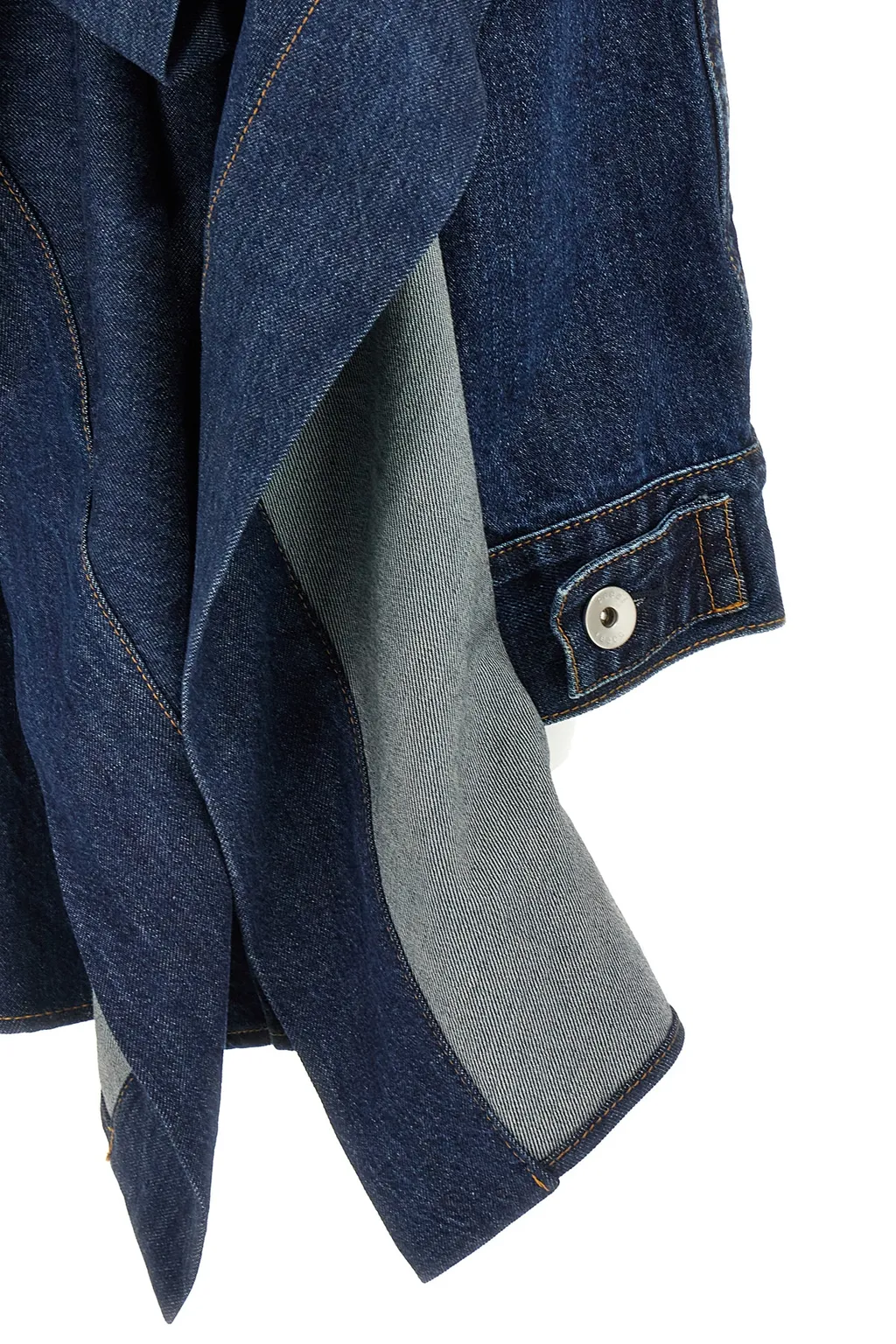 Ruffled Denim Dress