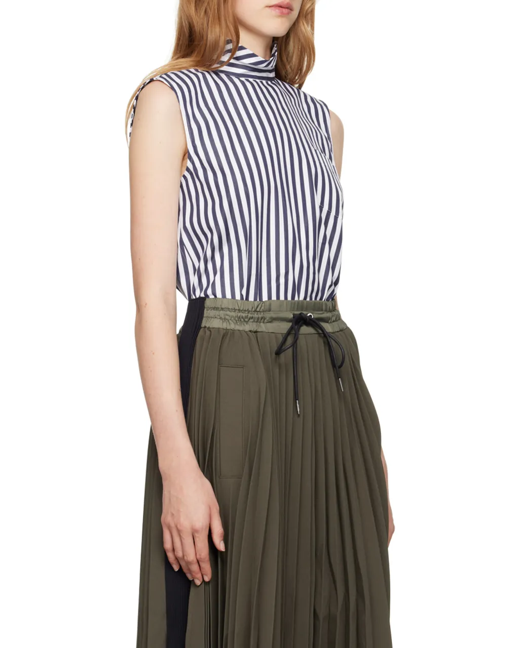 Striped Sleeveless Top