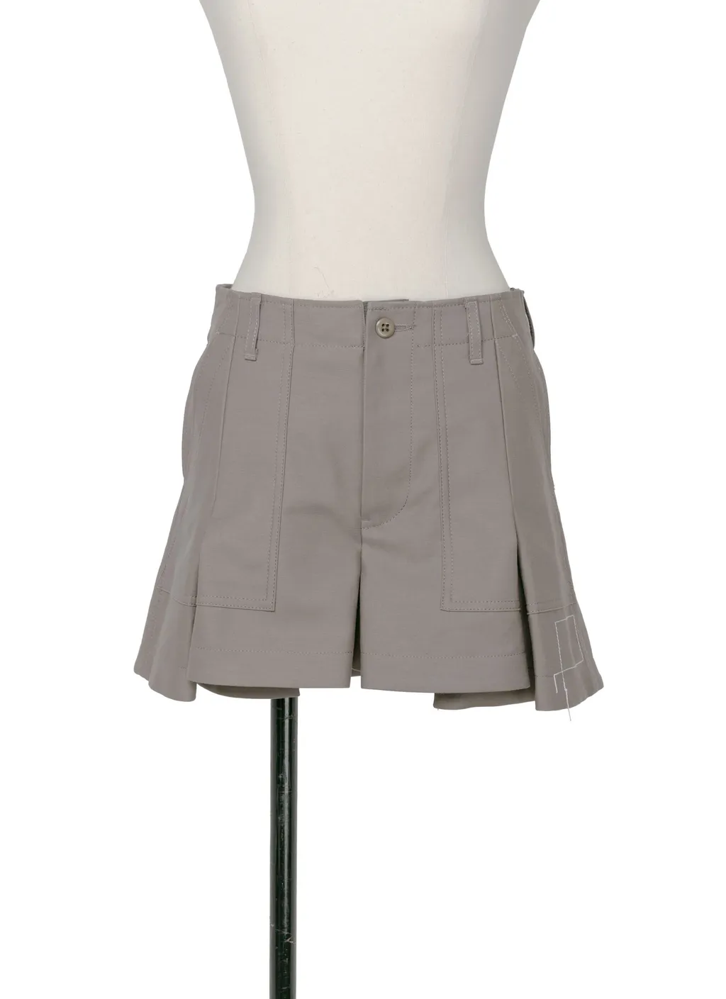 Pleated Shorts