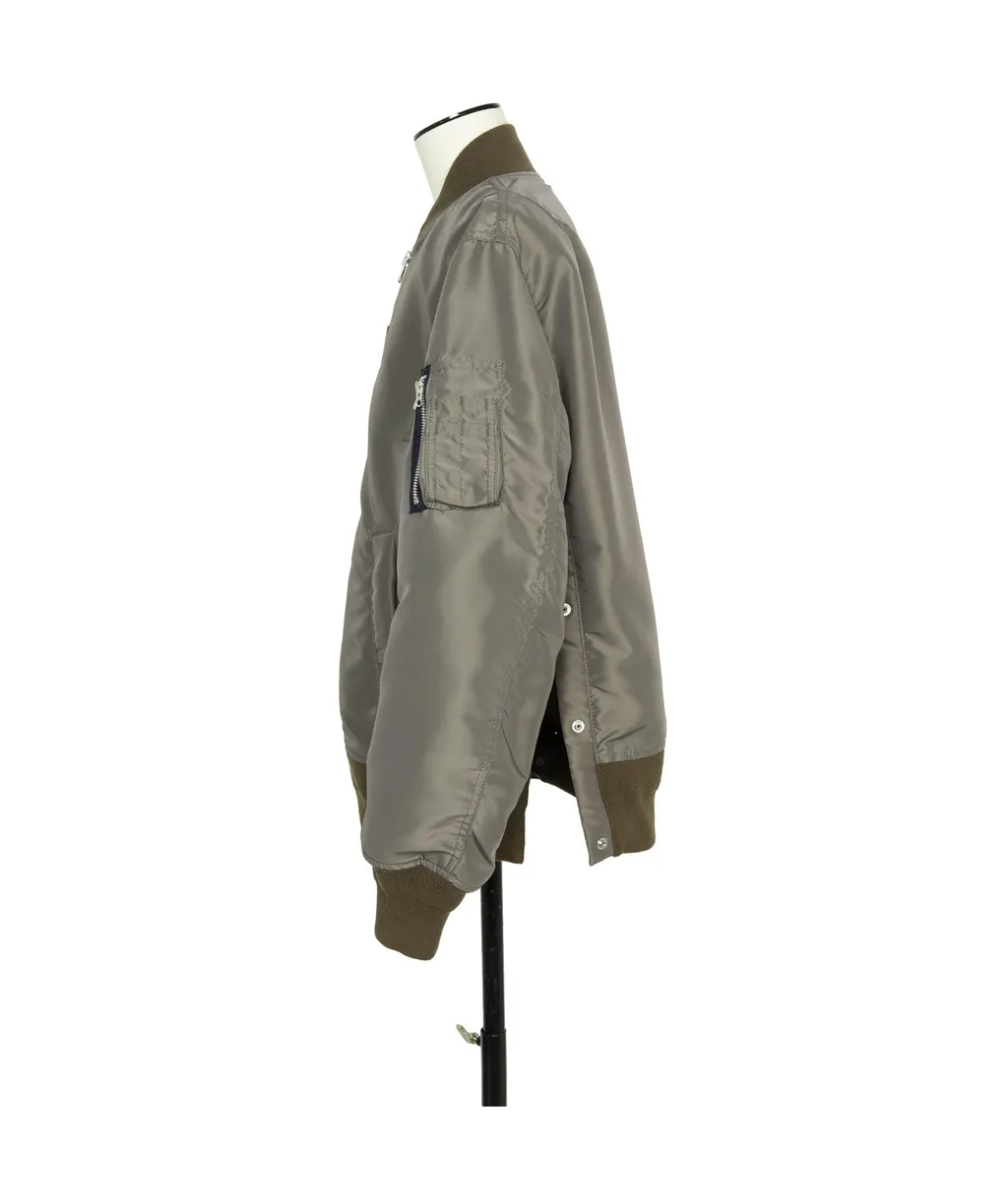 Zip-Up Bomber Jacket