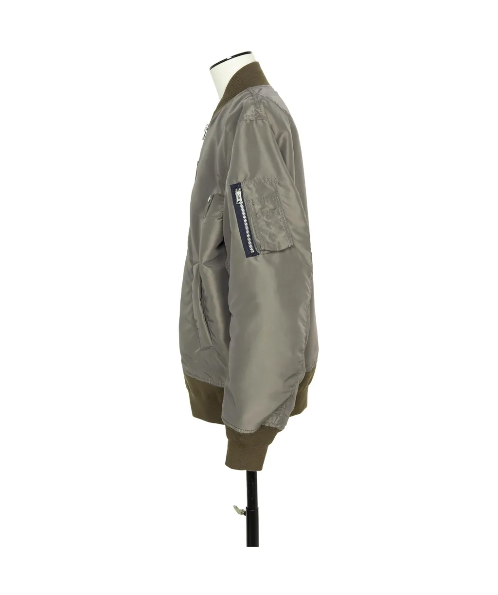 Zip-Up Bomber Jacket