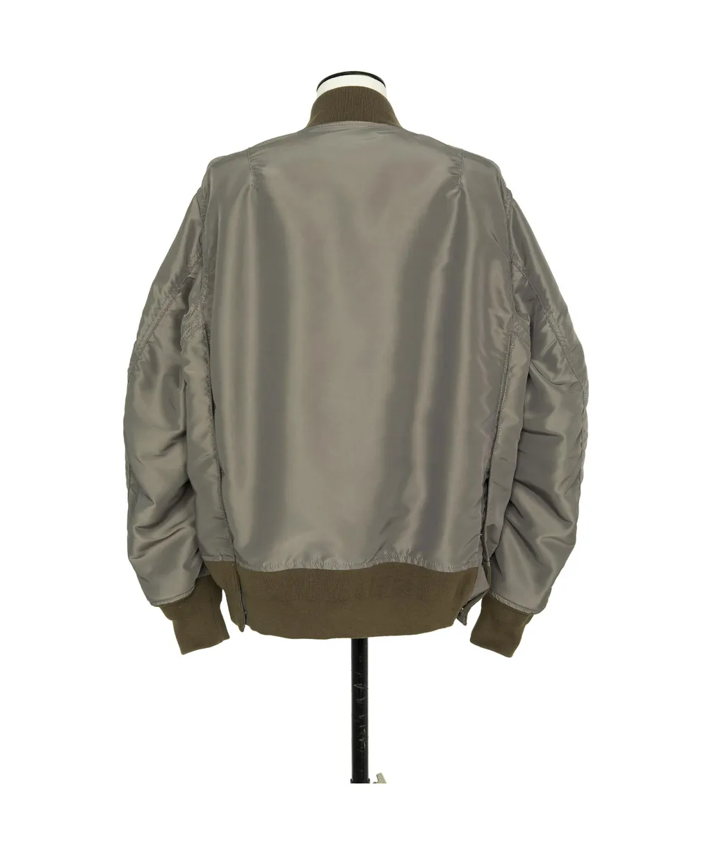 Zip-Up Bomber Jacket
