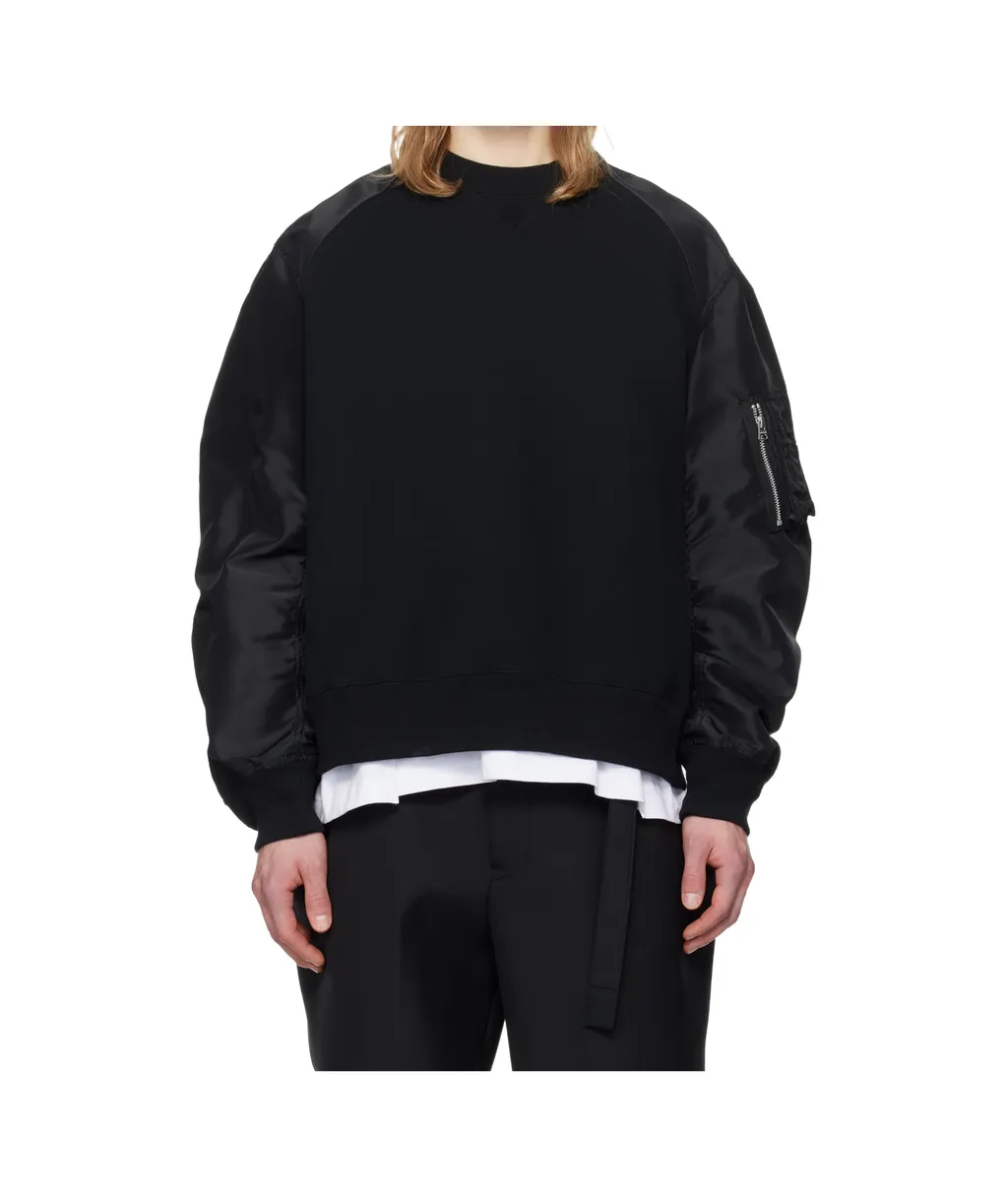 Zip-Pocket Sweatshirt