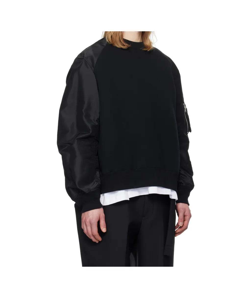 Zip-Pocket Sweatshirt