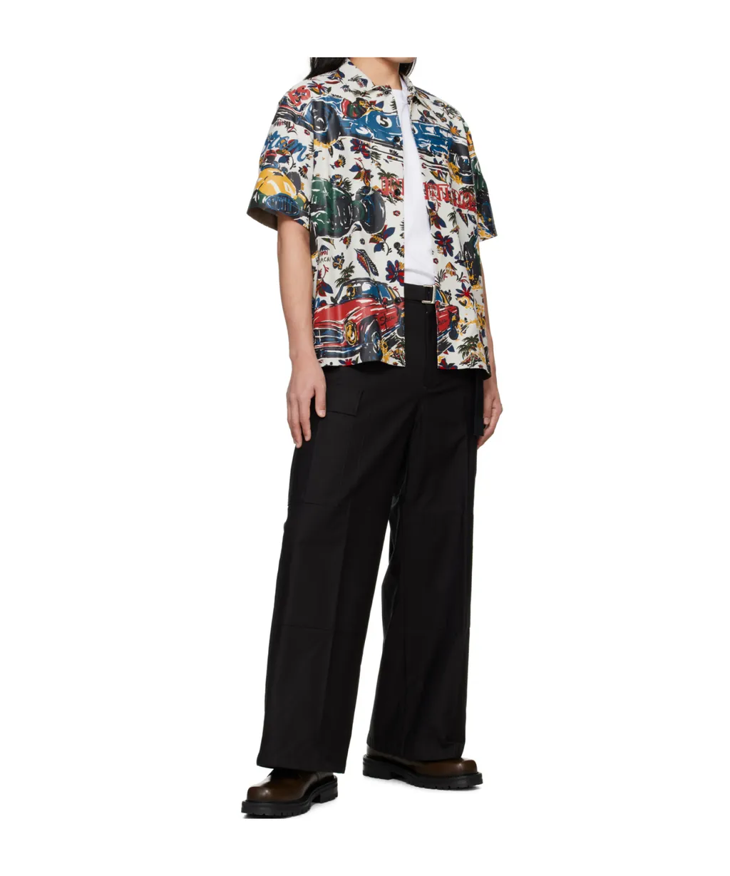Graphic Printed Short-Sleeved Shirt