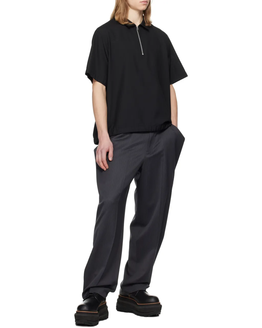 Short-Sleeved Polo Shirt