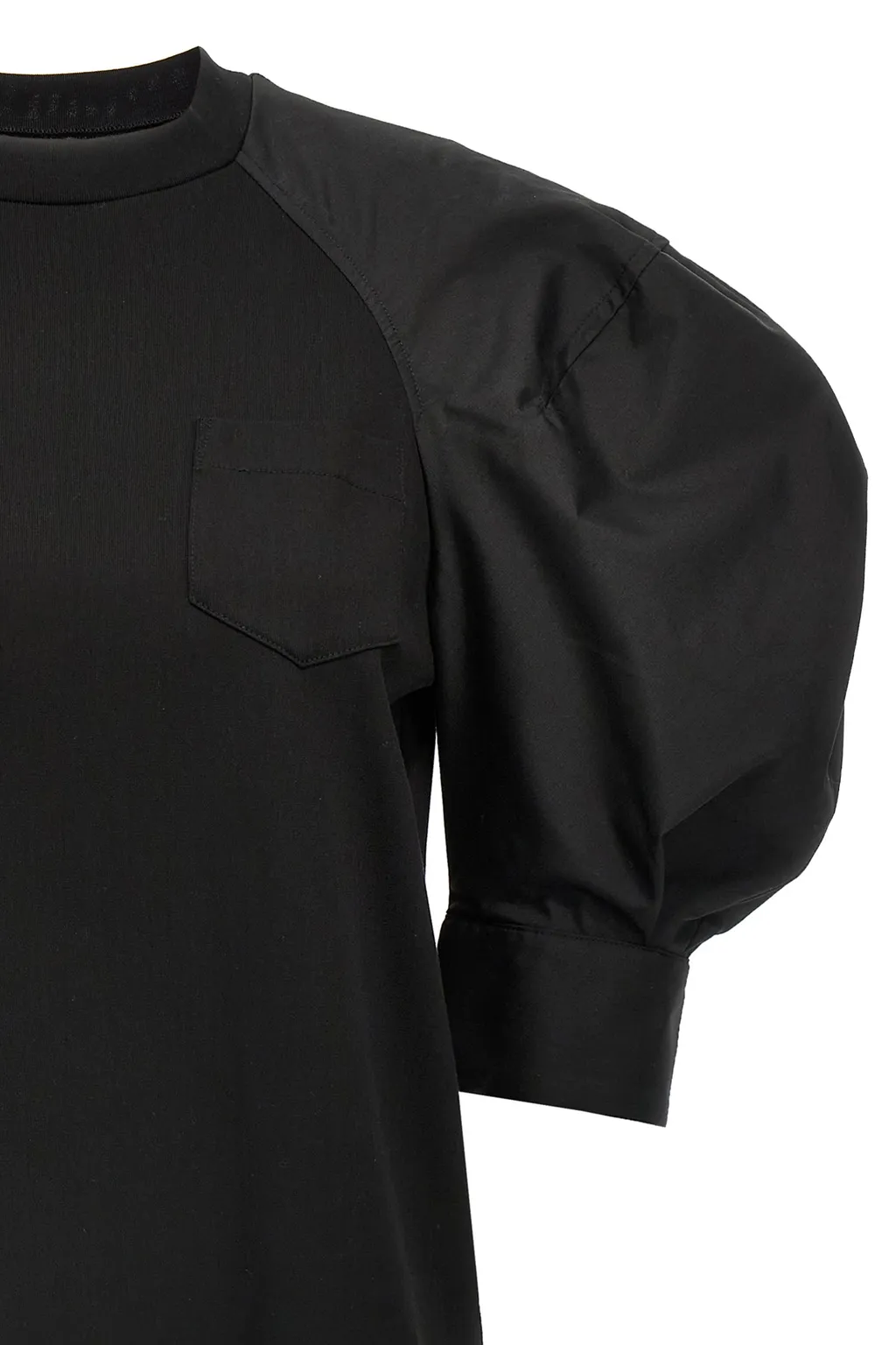 Contrasting-Sleeves T-Shirt