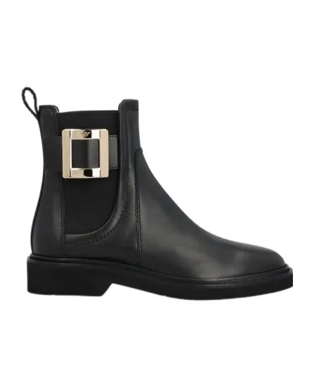 Logo Engraved Ankle Boots