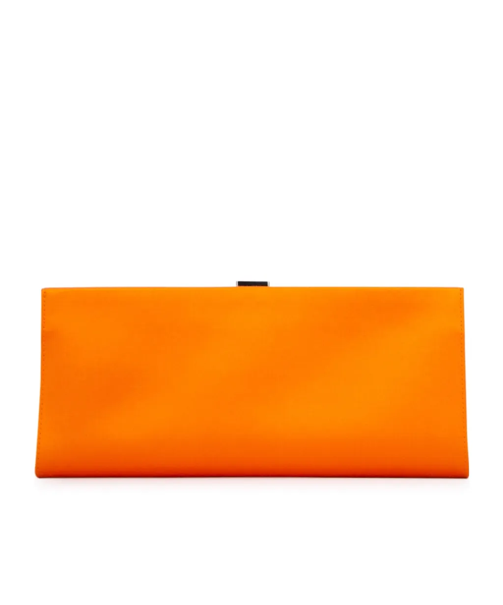 Buckle Embellished Clutch Bag