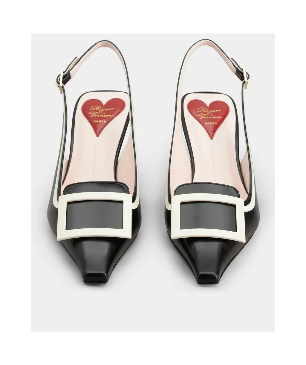 Viv' Canard Slingback Pumps