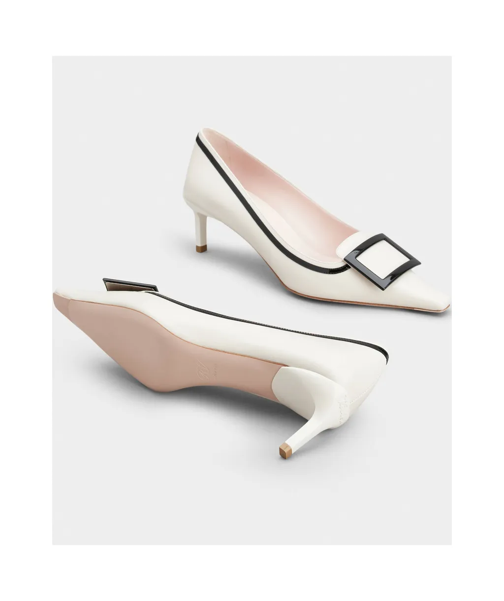 Viv Canard Leather Pumps