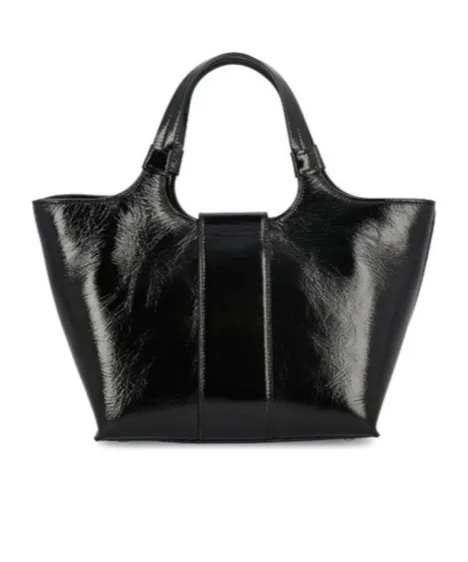 Logo Engraved Shopper Bag