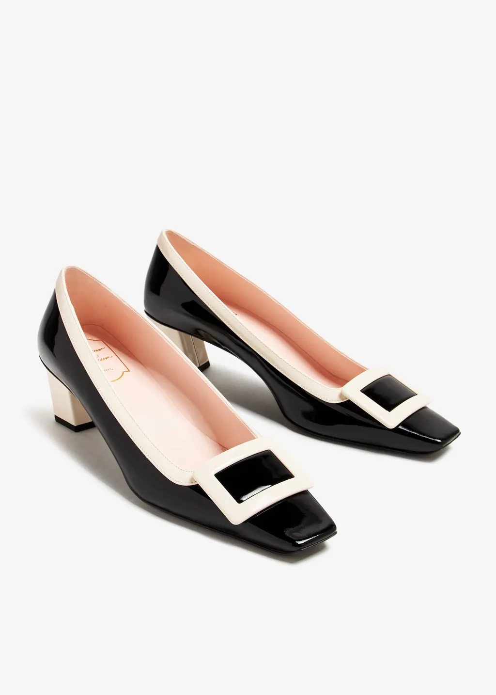 Belle Vivier Buckle Pumps