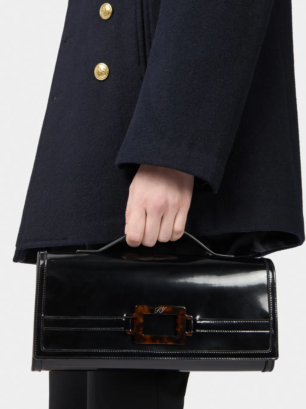 Belle Vivier Clutch Bag