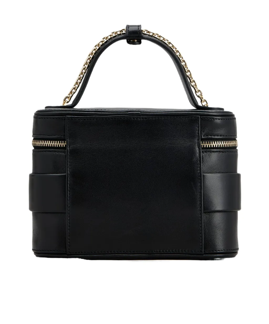 Embellished Zipped Tote Bag