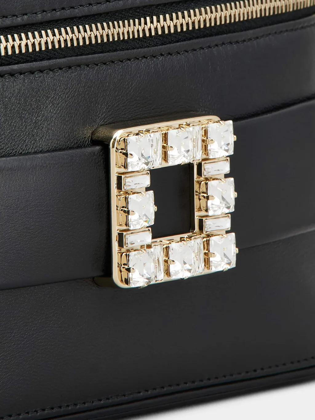 Embellished Zipped Tote Bag