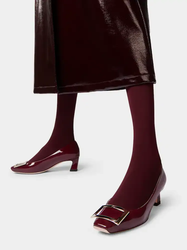 Trompette Metal Buckle Pumps