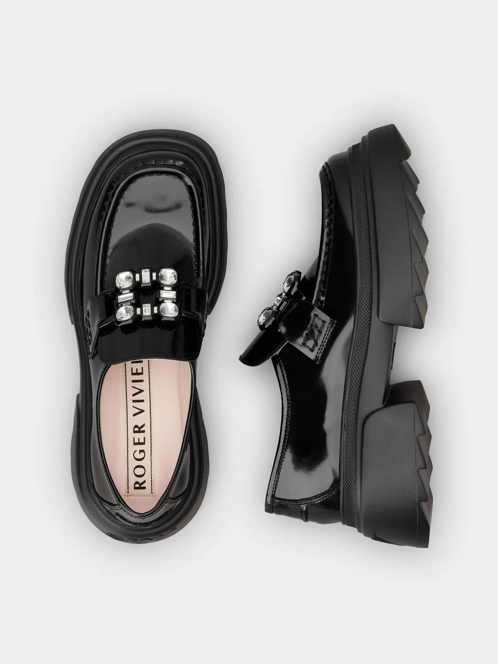 Wallaviv Buckle Embellished Loafers