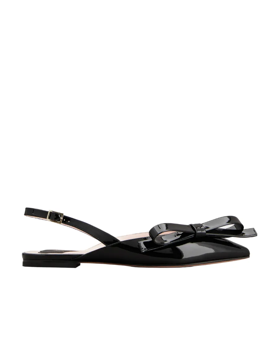 Slingback Bow Ballerinas