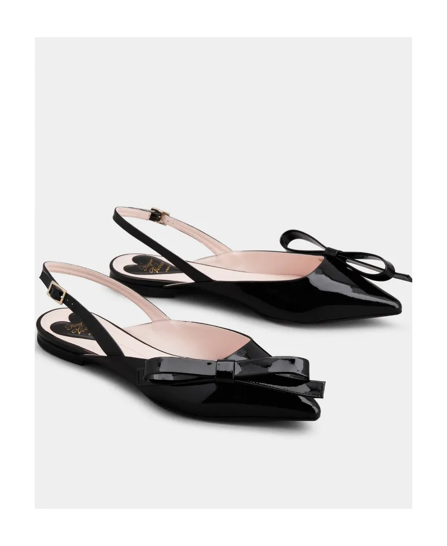 Slingback Bow Ballerinas