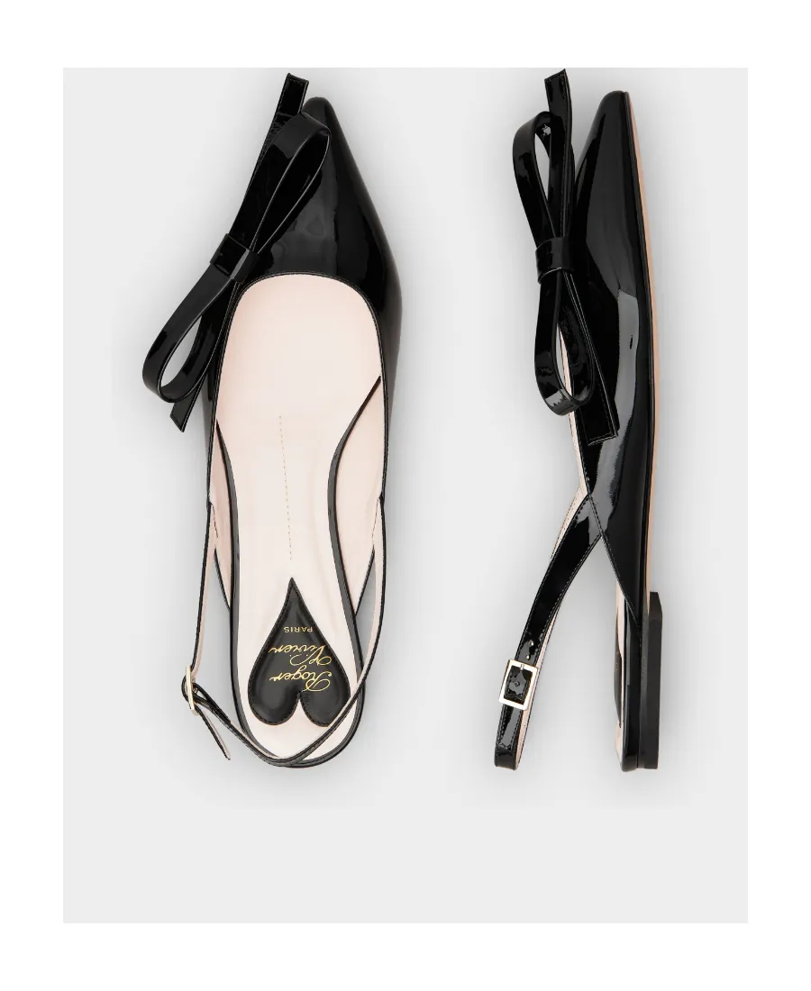 Slingback Bow Ballerinas