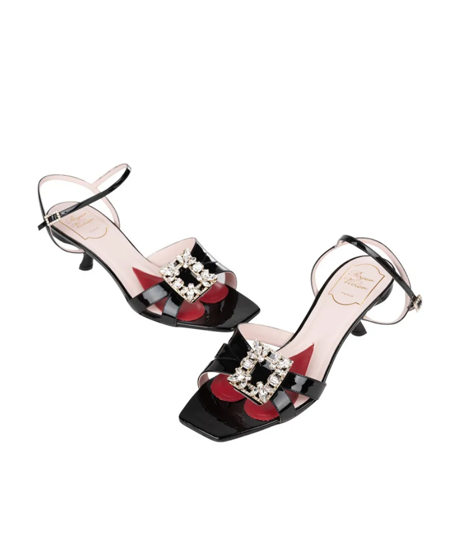 Logo High-Heeled Sandals