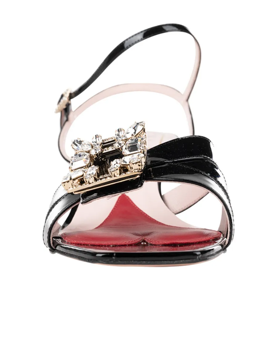 Logo High-Heeled Sandals