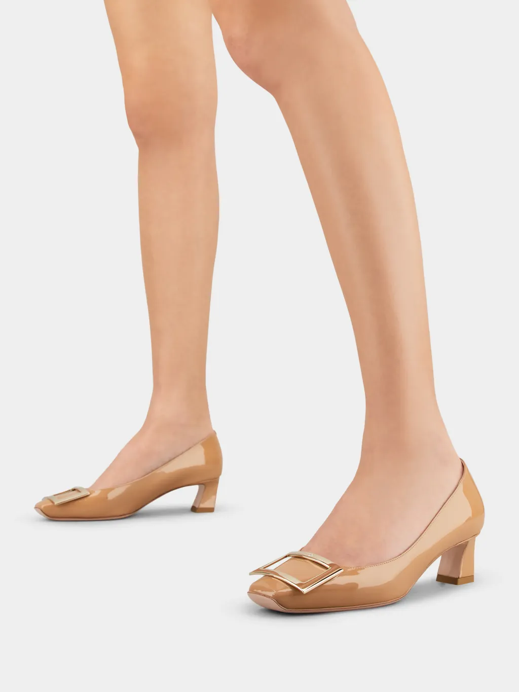 Trompette Embellished Buckle Pumps